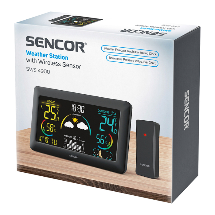 STATIE METEO WIRELESS SWS 4900 SENCOR [6]