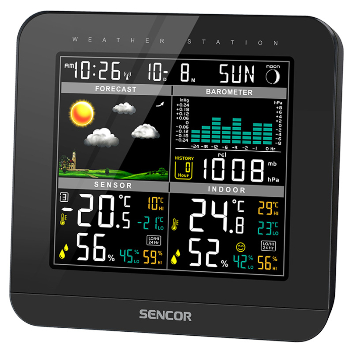 STATIE METEO WIRELESS SWS 5800 SENCOR [4]