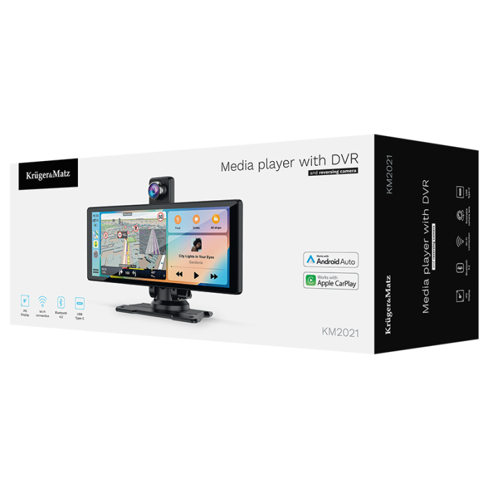 STATIE MULTIMEDIA ANDROID AUTO APPLE CAR KRUGER&MATZ [3]