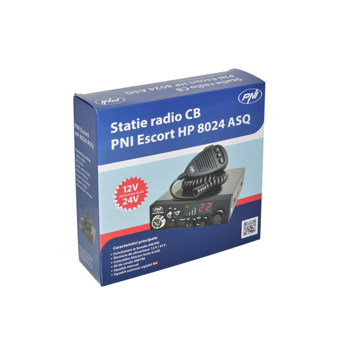 STATIE RADIO CB PNI ESCORT HP 8024 12/24V CU ASQ REGLABIL [7]