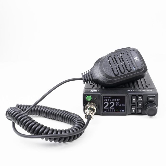 STATIE RADIO CB PNI ESCORT HP 8900 ASQ, 12V/24V, RF GAIN, ROGER BEEP, CTCSS-DCS, DUAL WATCH AM/FM [3]