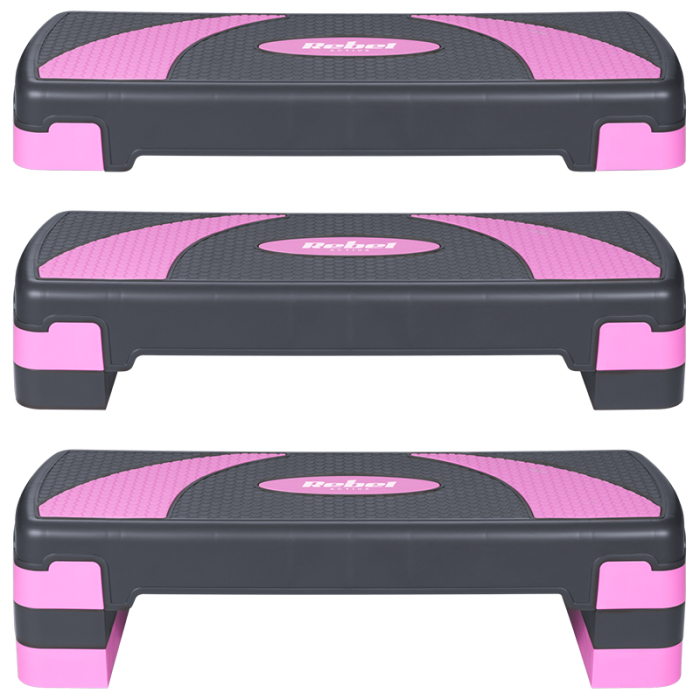 STEPPER AEROBIC 3 NIVELE GRI VIOLET REBEL ACTIVE [7]