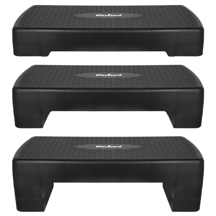 STEPPER AEROBIC 68CM AJUSTABIL 3 NIVELE REBEL ACTIVE [7]