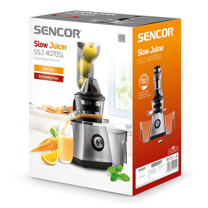 STORCATOR DE FRUCTE SLOW JUICER SENCOR [4]