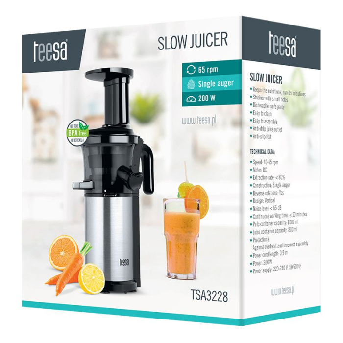 STORCATOR DE FRUCTE SLOW JUICER TEESA [6]