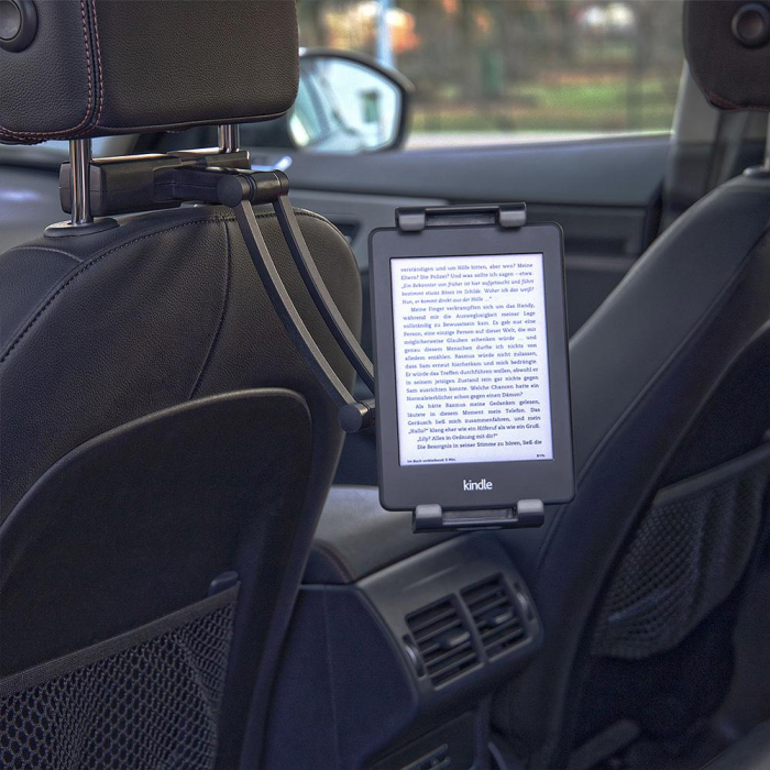 SUPORT AUTO FLEXIBIL PREMIUM PENTRU TABLETA CU PRINDERE IN TETIERA [10]