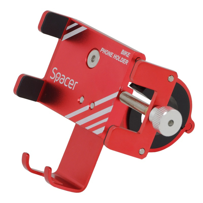 SUPORT BICICLETA METALIC ROSU SPACER [2]