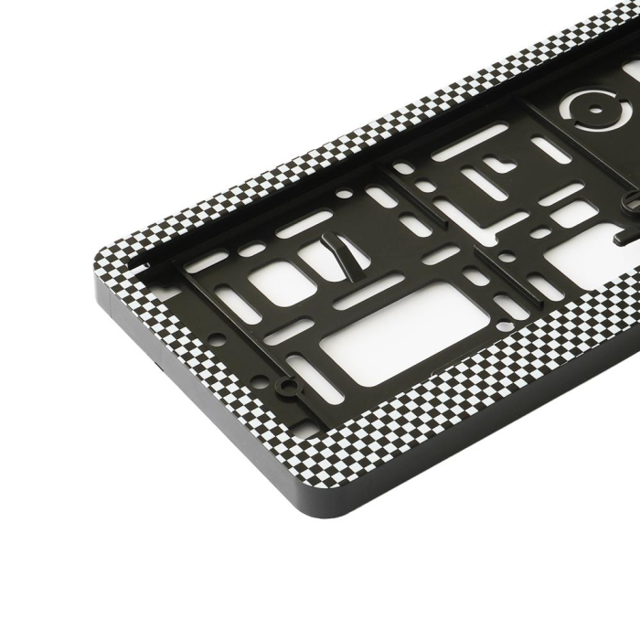 SUPORT NUMAR INMATRICULARE MEGA DRIVE CARBON SET 2 BUC [3]