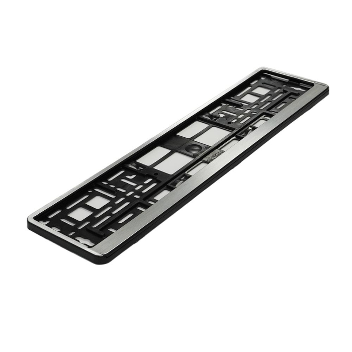 SUPORT NUMAR INMATRICULARE MEGA DRIVE CHROME BRUSH 1 BUC [3]