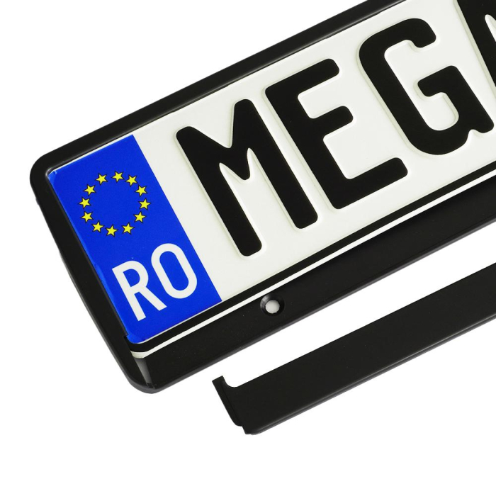 SUPORT NUMAR INMATRICULARE MEGA DRIVE NEGRU 1 BUC [2]