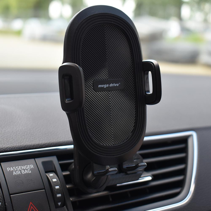 SUPORT TELEFON AUTO EXTENSIBIL 55-105MM CU PRINDERE IN GRILA DE VENTILATIE [7]