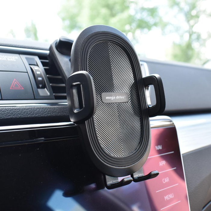SUPORT TELEFON AUTO EXTENSIBIL 55-105MM CU PRINDERE IN GRILA DE VENTILATIE [6]