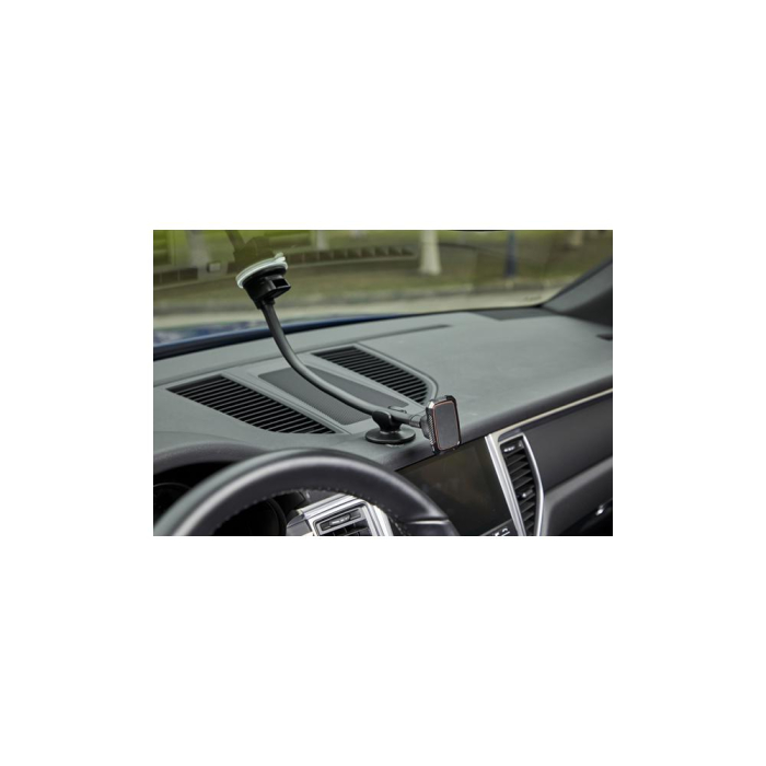 SUPORT TELEFON MAGNETIC AUTO CU FIXARE PE PARBRIZ CU VENTUZA [5]