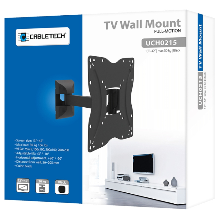 SUPORT TV 13-42 INCH PIVOTARE ORIZONTALA/VERT [5]