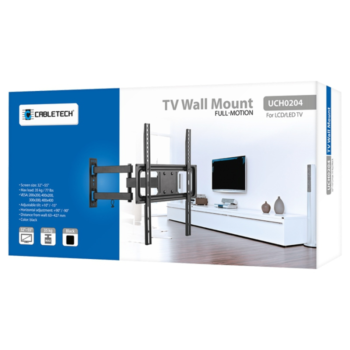 SUPORT TV DE PERETE 32-55 INCH CABLETECH [5]