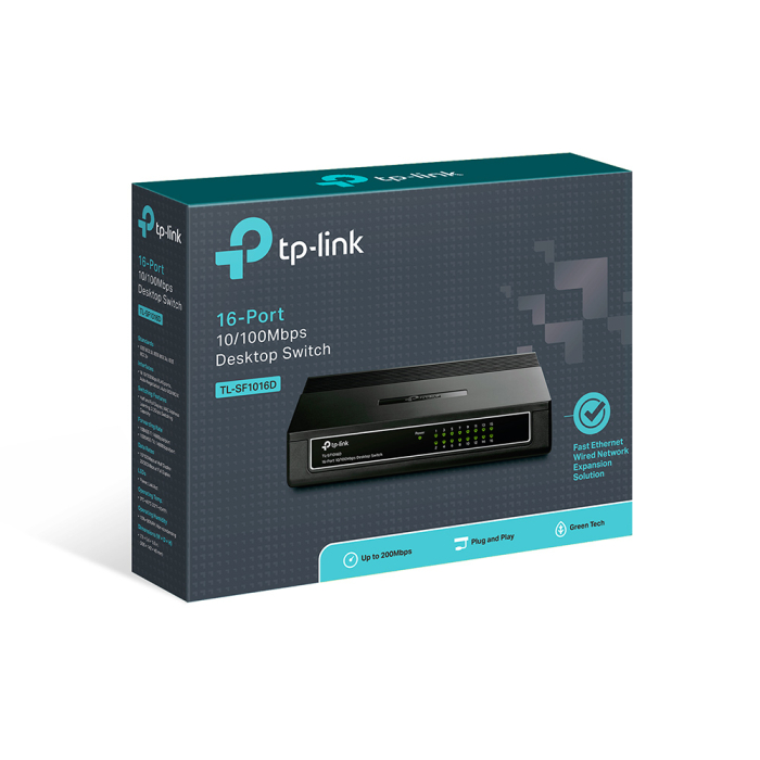 SWITCH 16 PORTURI TP-LINK TL-SF1016D 10/100MBS TP-LINK [5]