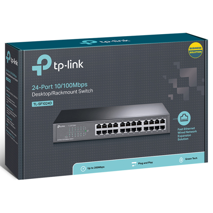 SWITCH 24 PORTURI TP-LINK TL-SF1024D 10/100MBS TP-LINK [5]