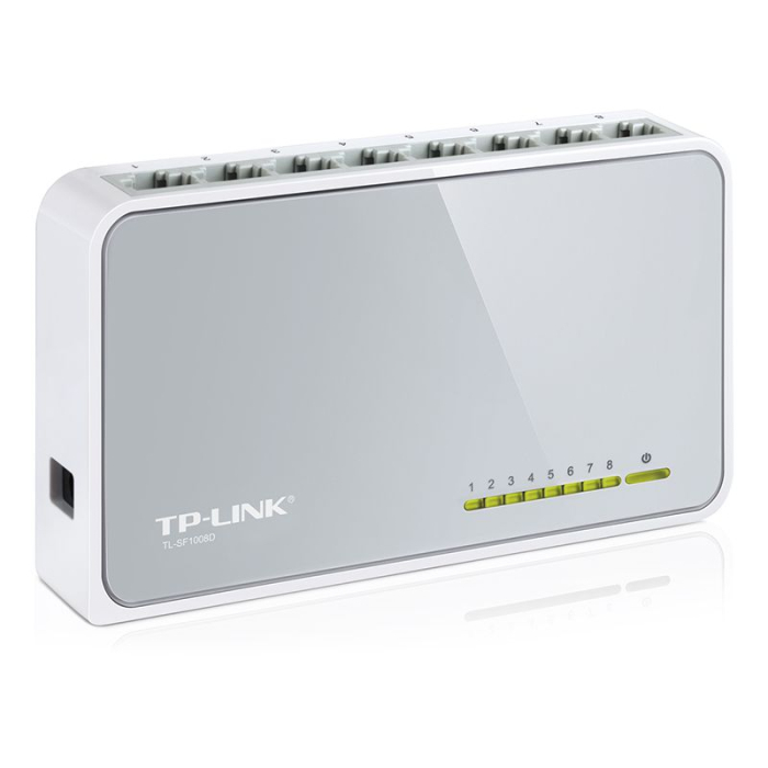 SWITCH 8 PORTURI TP-LINK TL-SF1008D 10/100MBS [4]