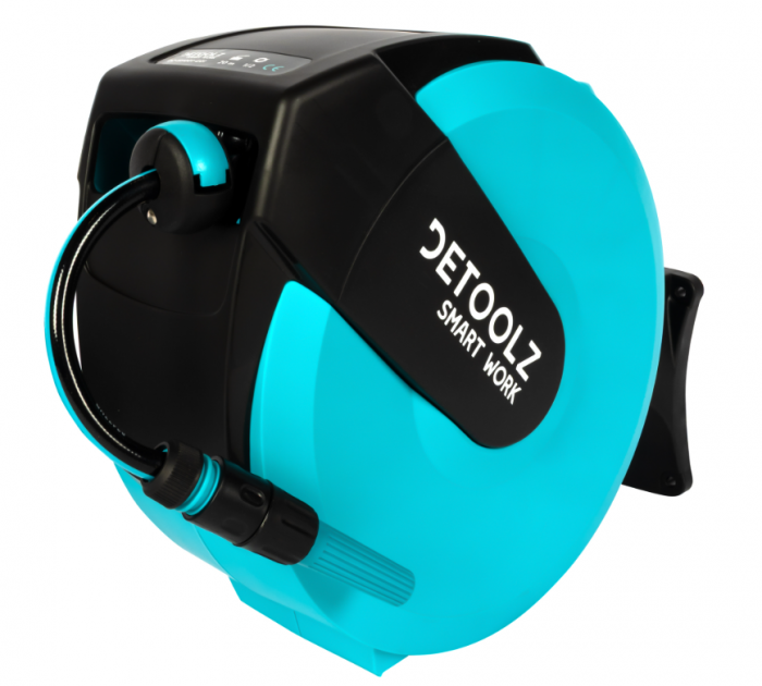 Tambur automat Detoolz cu furtun 20m 1/2“  DZ-IR1001-G01 [2]