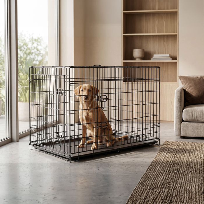 TARC METALIC PENTRU CAINI 122X76X83 CM REBEL ANIMALS [8]