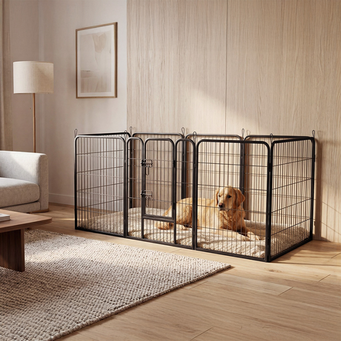 TARC MODULAR PENTRU CAINI 8 PANOURI 80X100 CM REBEL ANI [10]