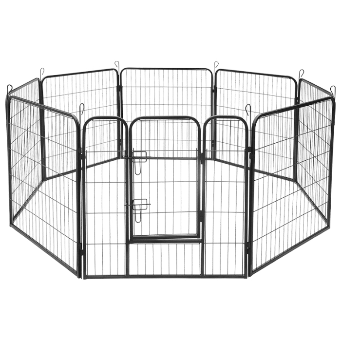 TARC MODULAR PENTRU CAINI 8 PANOURI 80X80 CM REBEL ANIM [2]
