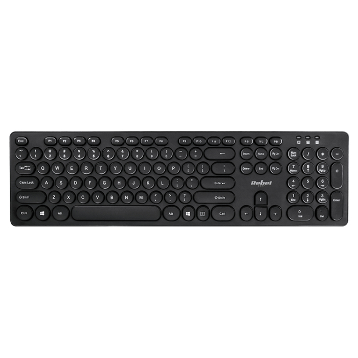 TASTATURA WIRELESS WK100 REBEL [2]