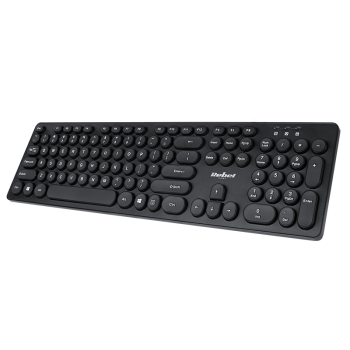 TASTATURA WIRELESS WK100 REBEL [3]