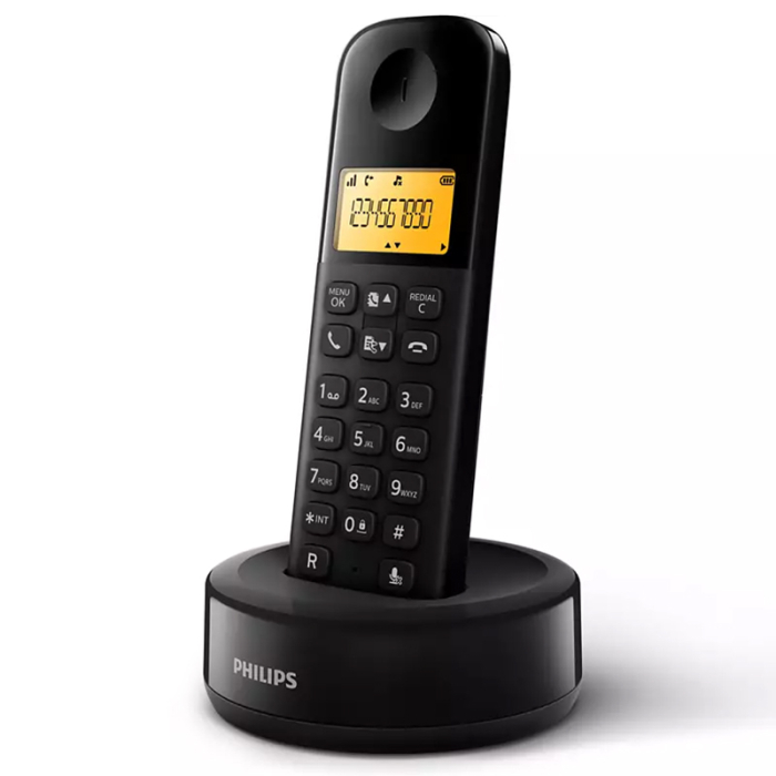 TELEFON DECT D1602 NEGRU PHILIPS [2]