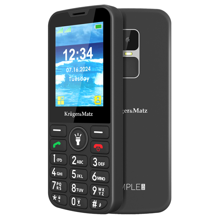 TELEFON GSM SENIORI 2G BUTON SOS KRUGER&MATZ [3]
