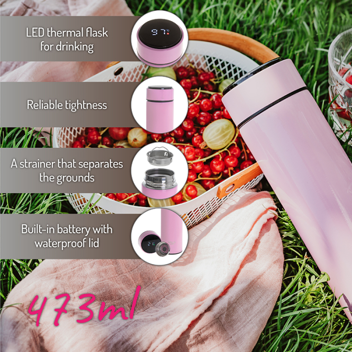 TERMOS CU AFISAJ TEMPERATURA AD 4506 ROZ ADLER [11]