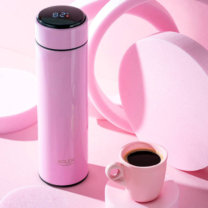 TERMOS CU AFISAJ TEMPERATURA AD 4506 ROZ ADLER [3]