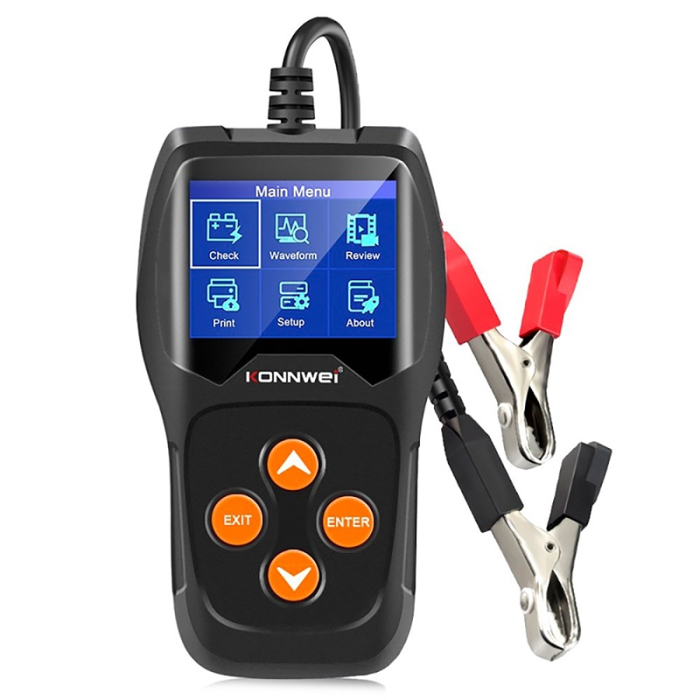 TESTER BATERII AUTO KW600 KONWEII [9]