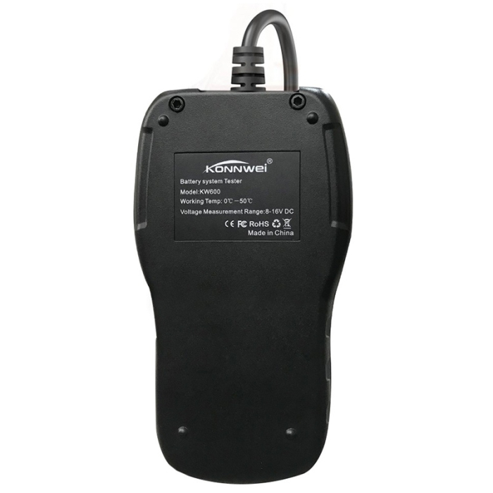 TESTER BATERII AUTO KW600 KONWEII [10]