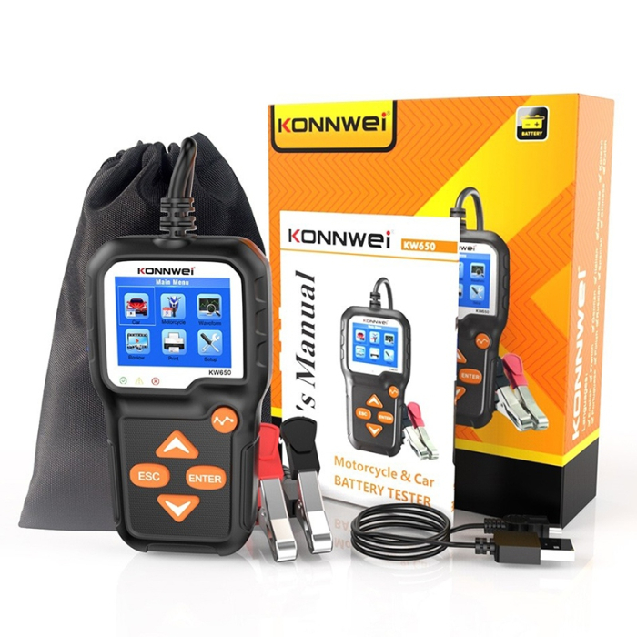 TESTER BATERII KW650 KONNWEI [10]