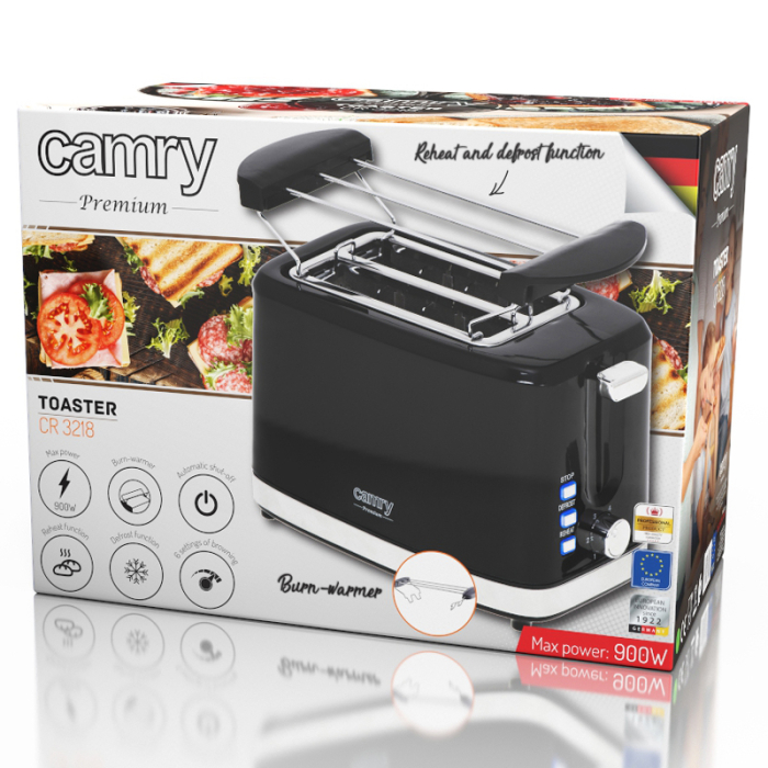TOASTER 6 NIVELURI DE RUMENIRE 900W CR 3218 CAMRY [7]
