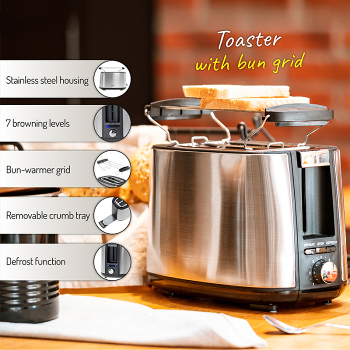 TOASTER 7 NIVELURI DE RUMENIRE 900W AD 3214 ADLER [12]