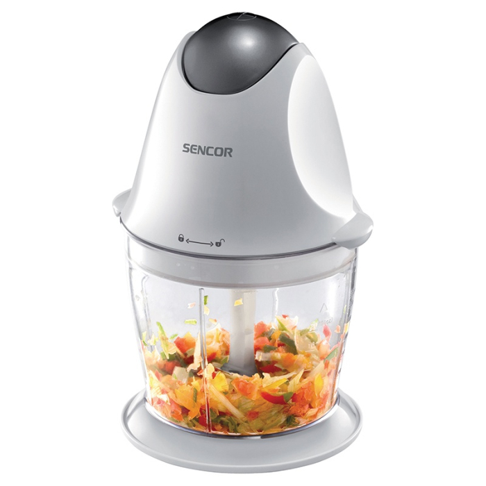 TOCATOR CHOPPER BOL PLASTIC 0.6L 300W SENCOR [2]