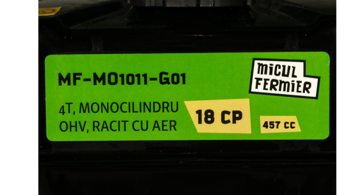 Tocator crengi Micul Fermier, motor benzina 18CP, diametru maxim de taiere Ø120mm, cu carlig de remorcare, pentru brichete [5]