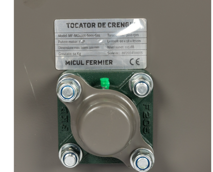 Tocator de crengi Micul Fermier, motor benzina 7 CP, 100 mm diametru maxim de taiere, pentru rumegus [7]