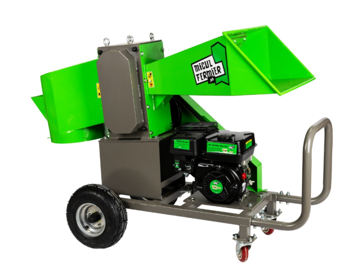 Tocator de crengi Micul Fermier, motor benzina 7CP, 80mm diametru maxim de taiere, pentru brichete [6]