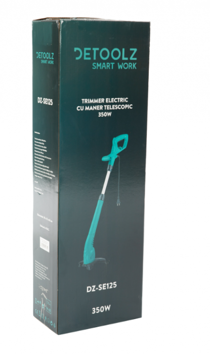 Trimmer electric cu mâner telescopic 350W DZ-SE125 [6]