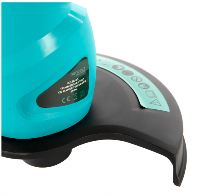 Trimmer electric cu mâner telescopic 350W DZ-SE125 [3]