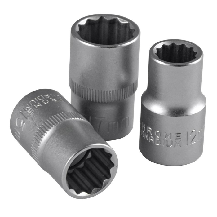 TUBULARA SCURTA BIHEXAGONALA XZN 1/2` 19 MM [2]