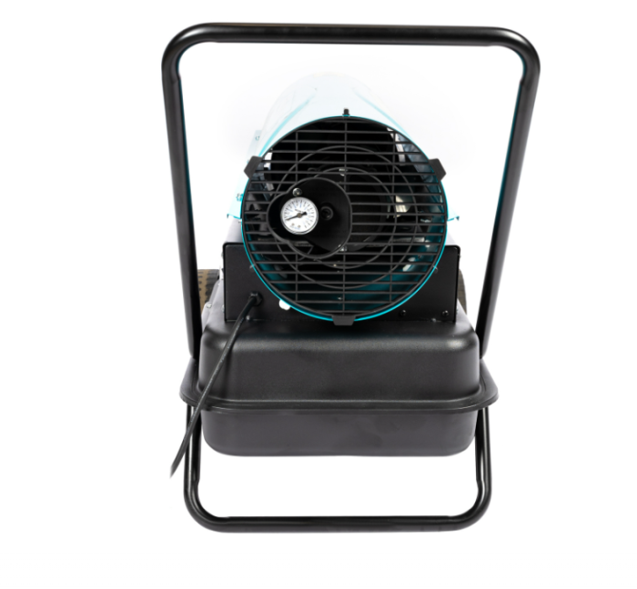 Tun de caldura pe motorina Detoolz DZ-EI1005-G01, 30kW, rezervor 35L, roti de transport [5]