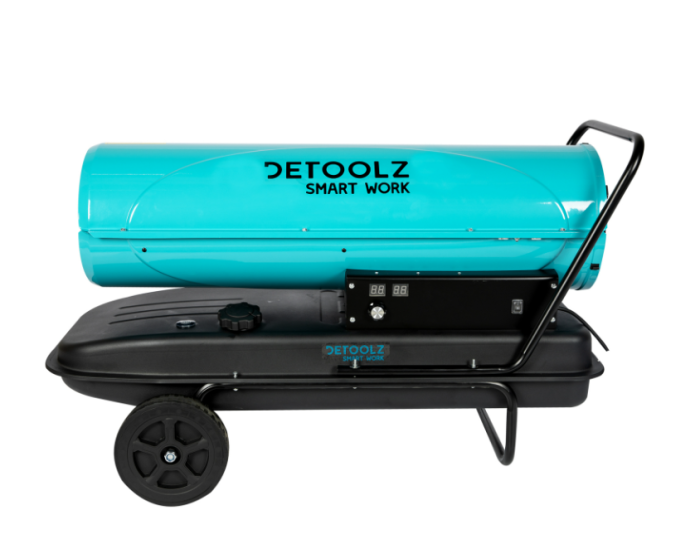 Tun de caldura pe motorina Detoolz DZ-EI107 220-240V 50Hz 50KW, ardere directa, rezervor 55 L [5]