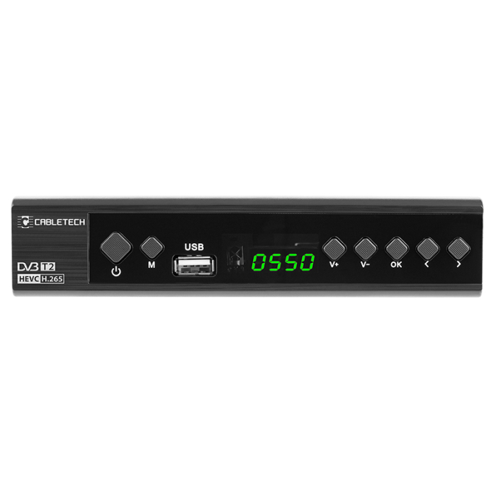 TUNER DIGITAL TERESTRU / CABLU DVB-T2/C H.265 CABLETECH [3]