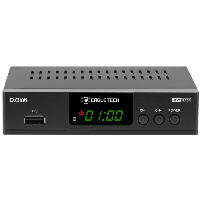 TUNER DVB-T2 H.265 HEVC LAN CABLETECH [3]
