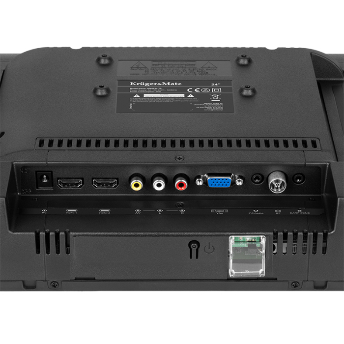 TV HD 24INCH 61CM 220V 12V KRUGER&MATZ [6]