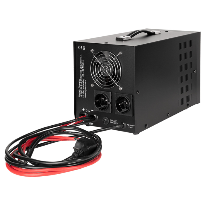 UPS CENTRALE SINUS PUR 2600VA/1800W 24V KEMOT [4]